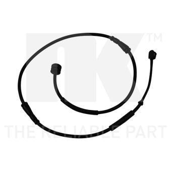 Contact d'avertissement, usure des plaquettes de frein NK 280206 pour MERCEDES-BENZ CLA Cooper D - 112ch