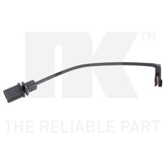 Contact d'avertissement, usure des plaquettes de frein NK 280210 pour KIA CEED 2.0 - 252cv