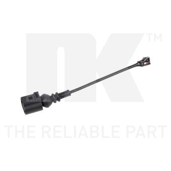 Contact d'avertissement, usure des plaquettes de frein NK 280222 pour AUDI A3 1.6 TDI - 105cv