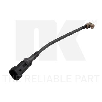 Contact d'avertissement, usure des plaquettes de frein NK 280228 pour SAAB 93 35 C 9. 35 S 9 - 90cv