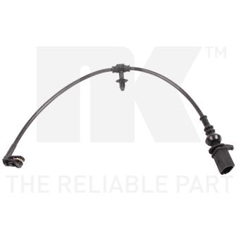 Contact d'avertissement, usure des plaquettes de frein NK 280246 pour AUDI A4 2.0 TDI - 150cv