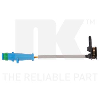 Contact d'avertissement, usure des plaquettes de frein NK 280267 pour MERCEDES-BENZ CLASSE E AMG E53 EQ Boost 4-matic+ - 435cv