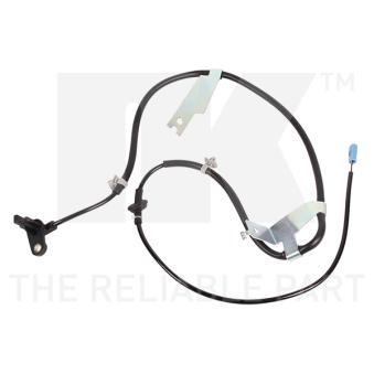 Capteur, vitesse de roue NK 295232 pour FORD TRANSIT COURIER 1.2 GPL - 86cv