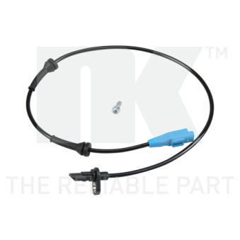 Capteur, vitesse de roue NK OEM 9651969380