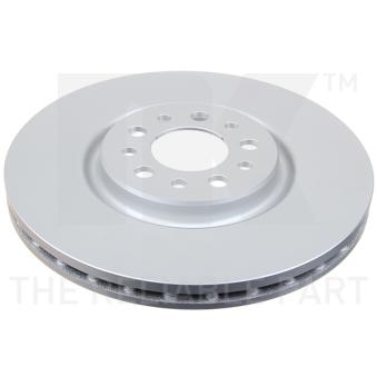 Jeu de 2 disques de frein avant NK OEM 51760622