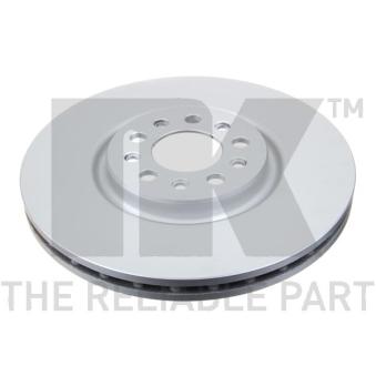 Jeu de 2 disques de frein avant NK 311031 pour CITROEN CX 2.4 JTDM - 200cv