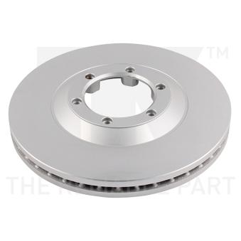 Jeu de 2 disques de frein avant NK OEM 8980062590
