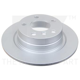 Jeu de 2 disques de frein arrière NK OEM 34216792225