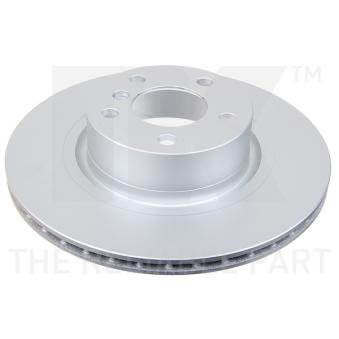 Jeu de 2 disques de frein arrière NK OEM 34206886482