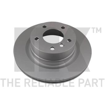 Jeu de 2 disques de frein arrière NK OEM 34216855005