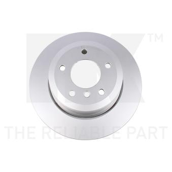 Jeu de 2 disques de frein arrière NK OEM 34216763345