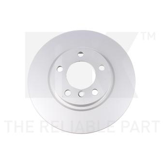 Jeu de 2 disques de frein avant NK OEM 34119804829
