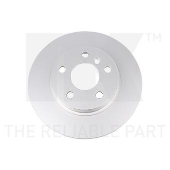 Jeu de 2 disques de frein avant NK OEM 34116861649