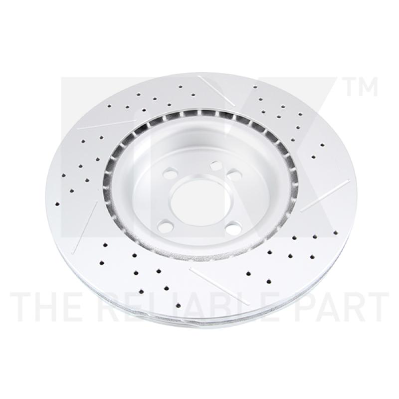 Jeu de 2 disques de frein avant NK 3115137 - Visuel 1