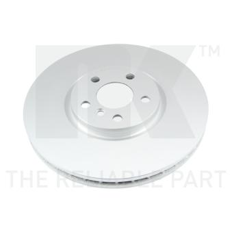 Jeu de 2 disques de frein arrière NK [3115141]