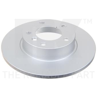 Jeu de 2 disques de frein avant NK OEM 34111160673