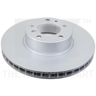 Jeu de 2 disques de frein avant NK OEM 34111159895
