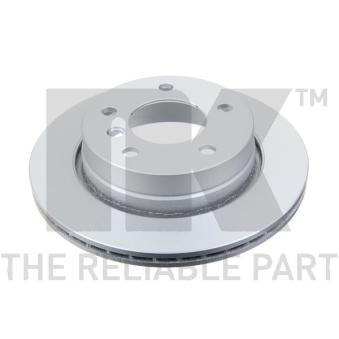 Jeu de 2 disques de frein arrière NK OEM 34211165211