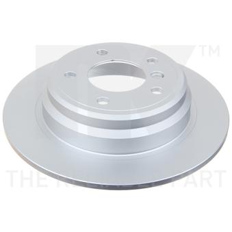 Jeu de 2 disques de frein arrière NK OEM 34211163835