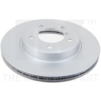 Jeu de 2 disques de frein avant NK OEM 34116794302