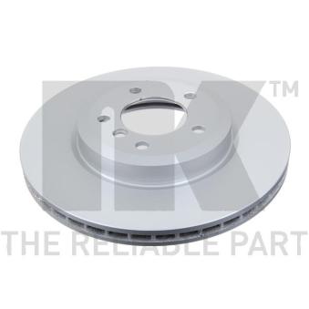 Jeu de 2 disques de frein avant NK OEM 34116855156