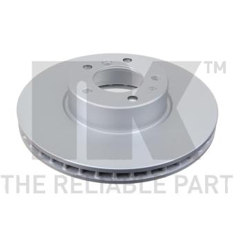 Jeu de 2 disques de frein avant NK OEM 34116767059