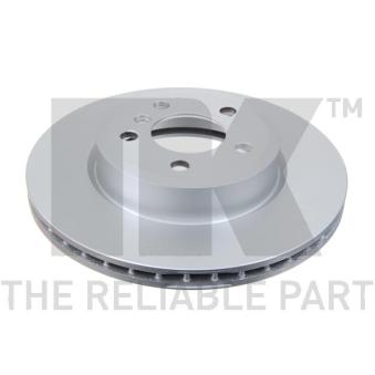 Jeu de 2 disques de frein avant NK 311564 pour HONDA CAPA 2.0d - 177cv