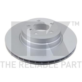 Jeu de 2 disques de frein arrière NK OEM 34216886480