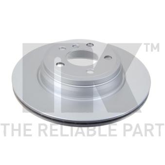 Jeu de 2 disques de frein arrière NK OEM 34216792233