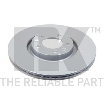Jeu de 2 disques de frein arrière NK 311948