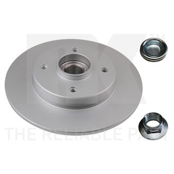 Jeu de 2 disques de frein arrière NK 311952 pour FORD S-MAX 1.2 THP 110 - 110cv