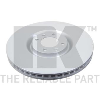 Jeu de 2 disques de frein avant NK OEM 1611841480