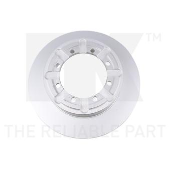 Jeu de 2 disques de frein arrière NK OEM 43206MA50A