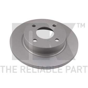 Jeu de 2 disques de frein avant NK OEM 402065F001