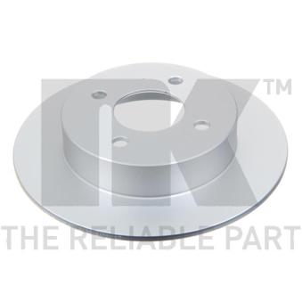 Jeu de 2 disques de frein arrière NK OEM 432065F001