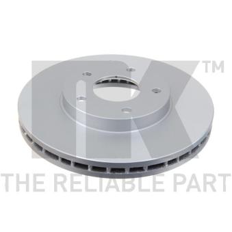 Jeu de 2 disques de frein avant NK OEM 40206009VA