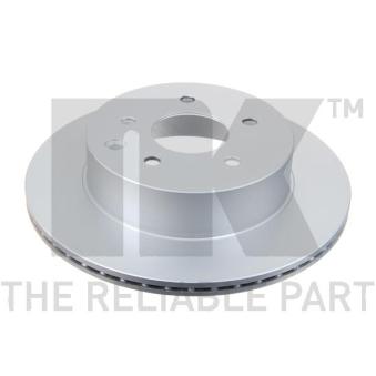 Jeu de 2 disques de frein arrière NK OEM 432063NL0A