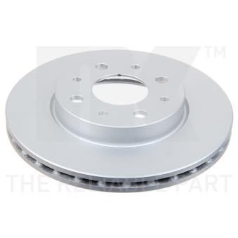 Jeu de 2 disques de frein avant NK OEM 1541803