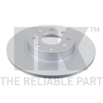 Jeu de 2 disques de frein avant NK OEM 55700398