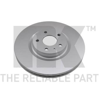 Jeu de 2 disques de frein avant NK [3125100]