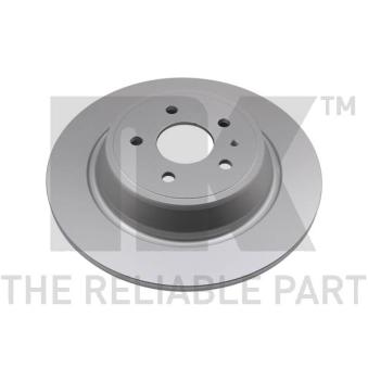 Jeu de 2 disques de frein arrière NK OEM GV612A315AA