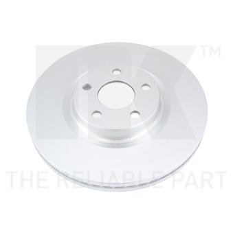 Jeu de 2 disques de frein avant NK 3125128