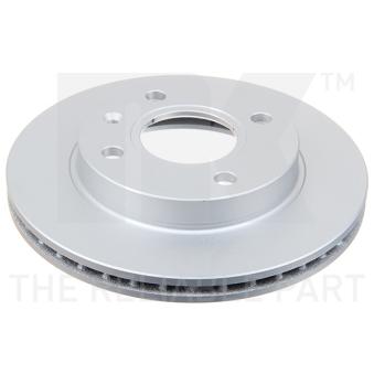 Jeu de 2 disques de frein avant NK OEM YS6W1125AA