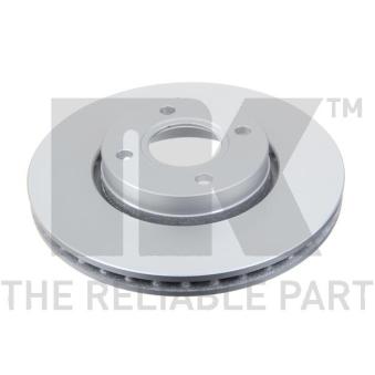 Jeu de 2 disques de frein avant NK OEM 4070864