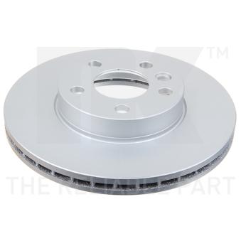 Jeu de 2 disques de frein avant NK 312545