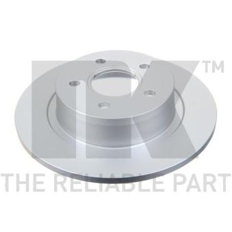 Jeu de 2 disques de frein arrière NK OEM 4367108