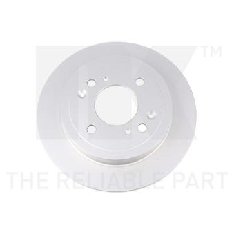 Jeu de 2 disques de frein arrière NK OEM 42510T5B950