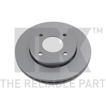 Jeu de 2 disques de frein avant NK OEM 45442000101