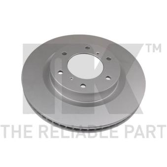Jeu de 2 disques de frein avant NK OEM 4615A038