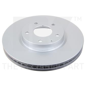 Jeu de 2 disques de frein avant NK OEM GHR133251